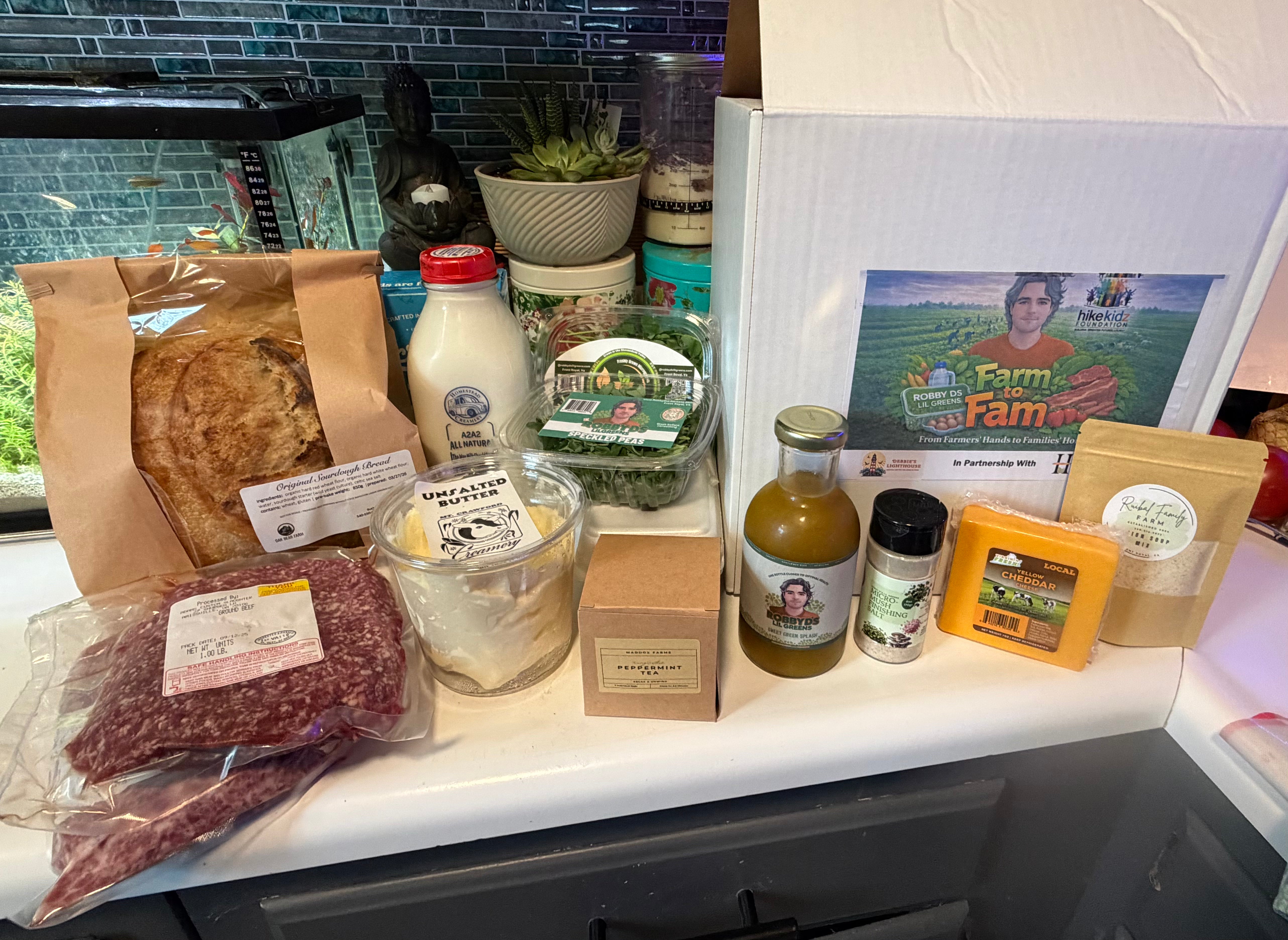 Cole Robby Root Food Farm to Fam Biweekly CSA Box – Fresh Local Food Supporting Families in ...