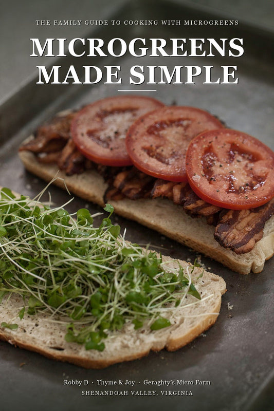 Microgreens Made Simple eBook cover