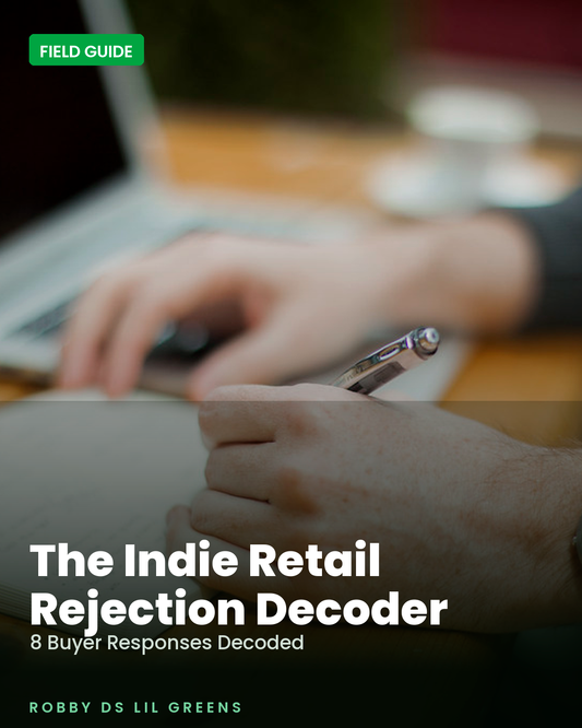 The Indie Retail Rejection Decoder: 8 Buyer Responses Decoded — $7 field guide
