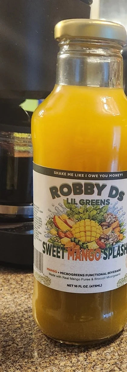 Sweet Mango Splash 16 oz bottle